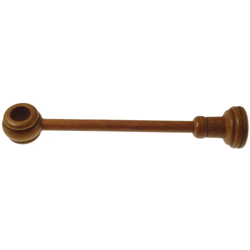 Supporto regolabile parete Ø 28 mm legno teak Weekendaanbieding