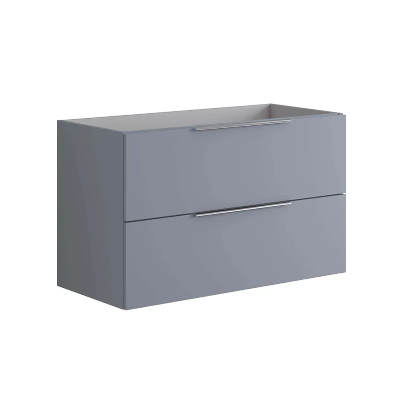 Gecertificeerd Mobile bagno cassettiera Bali 100 cm 2 cassetti Indaco Opaco