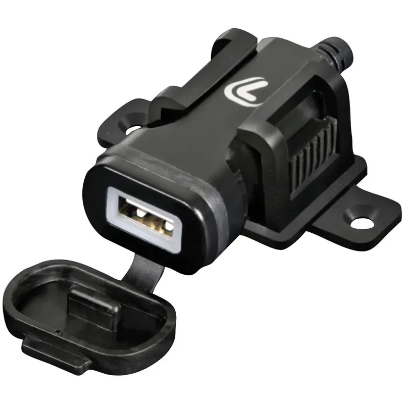 Fabrieksprijs Caricatore USB da moto e auto 12/24V con con fissaggio a vite 2400mA