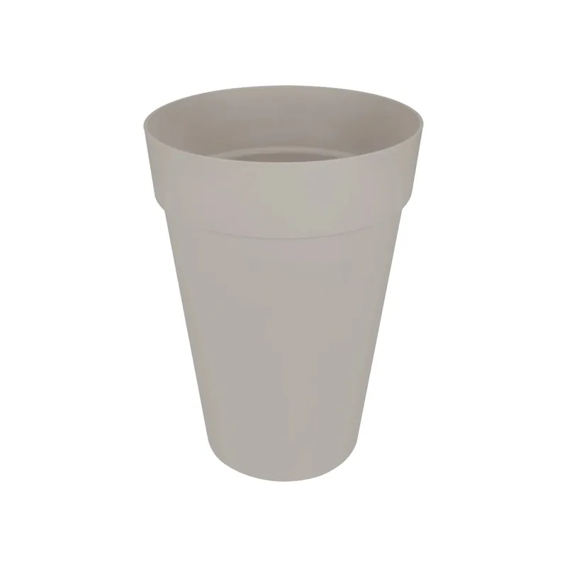 Vaso Loft urban rotondo alto 42 cm grigio Nu Kopen