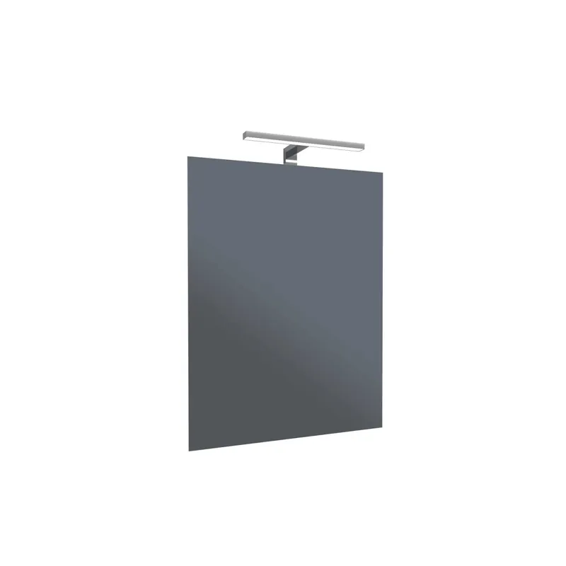 Rechtstreeks Van De Fabrikant Specchio bagno con lampada Texas a parete 52x68 cm