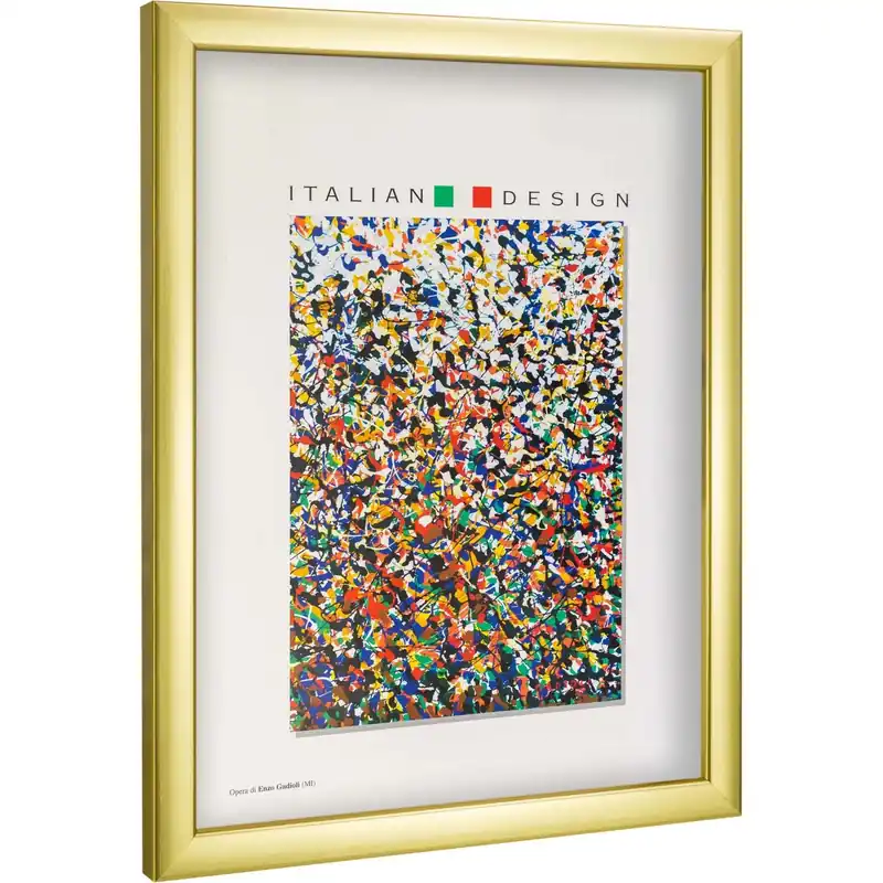 Beste Prijs Cornice finitura oro in mdf con attaccaglia 21x29,7 cm