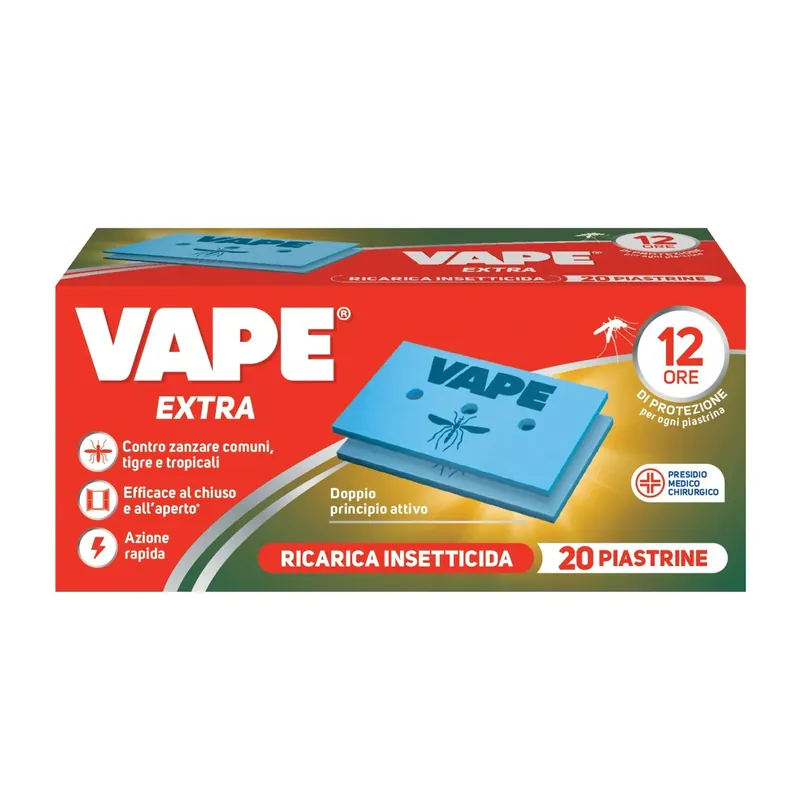 Merkproduct VAPE Piastrine Extra 20 pezzi