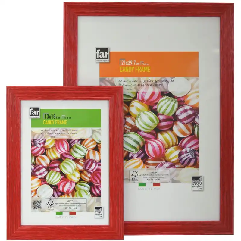 Cornice Newman rossa 30 cm x 40 cm Nu Kopen
