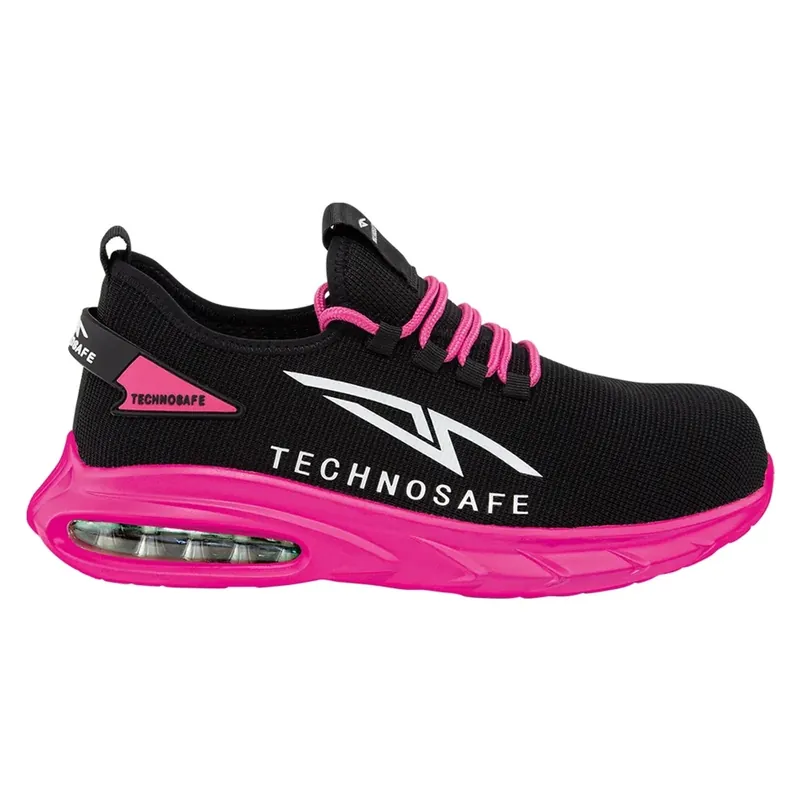 Scarpa antinfortunistica Technosafe S1PL SR ESD fucsia fluo tg 37 Weekendaanbieding