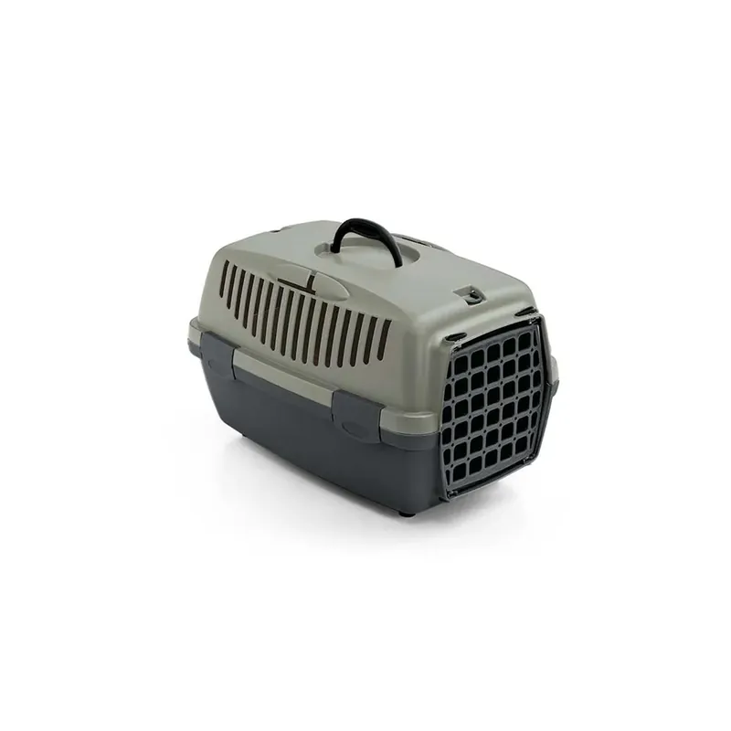 Exclusieve Aanbieding Trasportino per animali Gulliver 1 grigio ardesia 310x480x320 mm