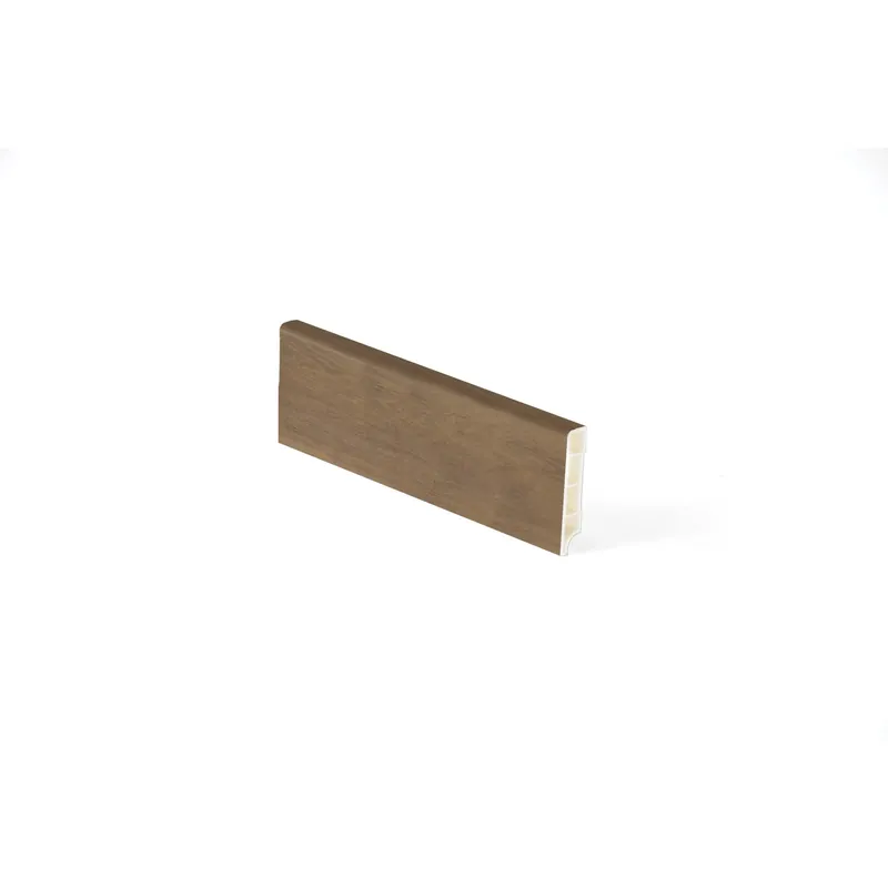 Favoriet Battiscopa in PVC Rovere Cioccolato H 7 cm