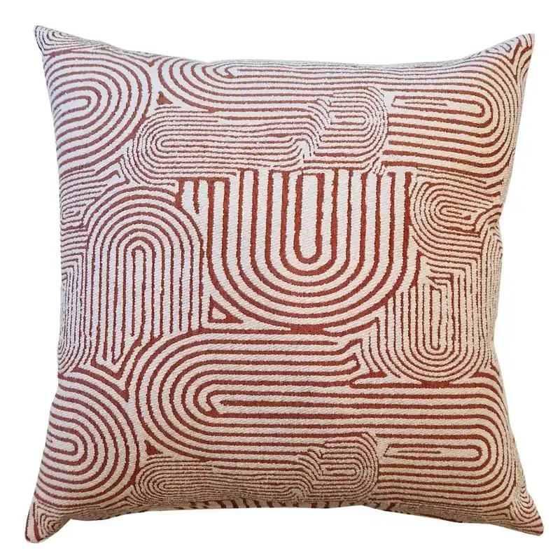 Actieprijs Cuscino arredo Svein 42x42 cm terracotta