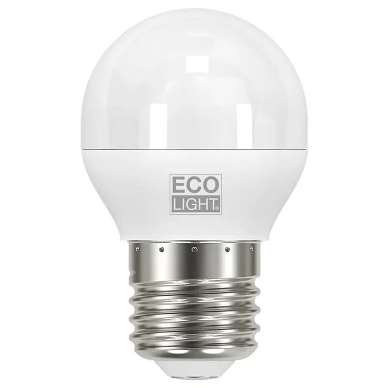 Lage Prijs Lampadina LED classica a sfera E27 6400K 490Lm