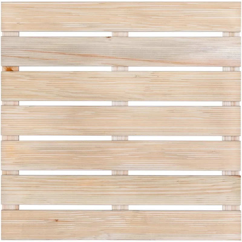 Rechtstreeks Van De Fabrikant Piastrella zigrinata da esteno in legno 50x50x3,2 cm
