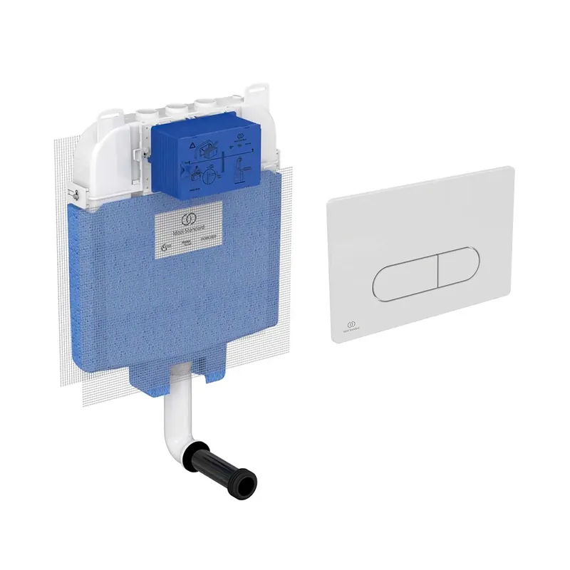 Koop Vandaag Cassetta WC da incasso Ideal Standard Prosys in polipropilene bianco