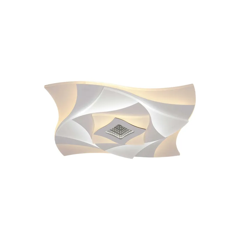 Plafoniera LED Clair 2800 lm 3000-6000K Ø 50x50x5,5 cm bianco Tijdelijk Beschikbaar