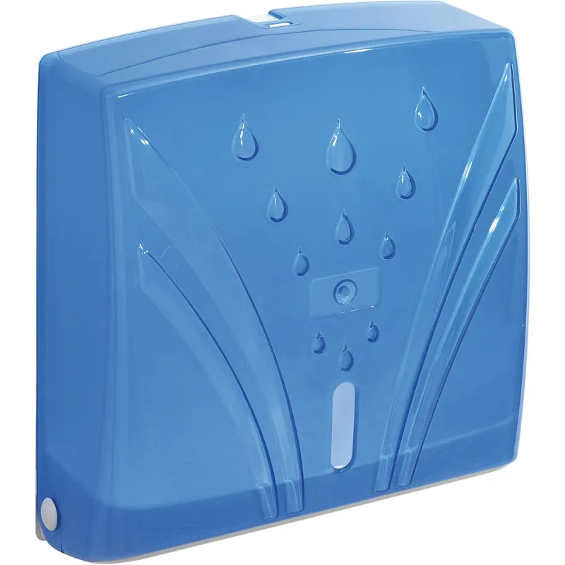Distributore di salviette in plastica azzurro Alleen Vandaag