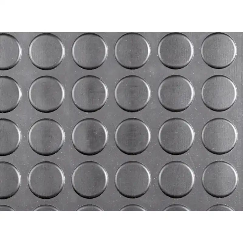Betrouwbaar Rotolo pavimentazione in PVC Bolle 200 cm grigio al taglio