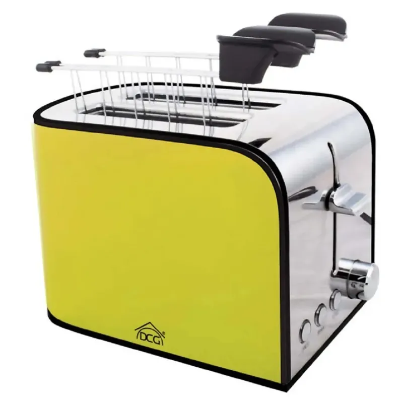 Tostapane inox 2 pinze scongela e riscalda 850W 220-240V Alleen Vandaag