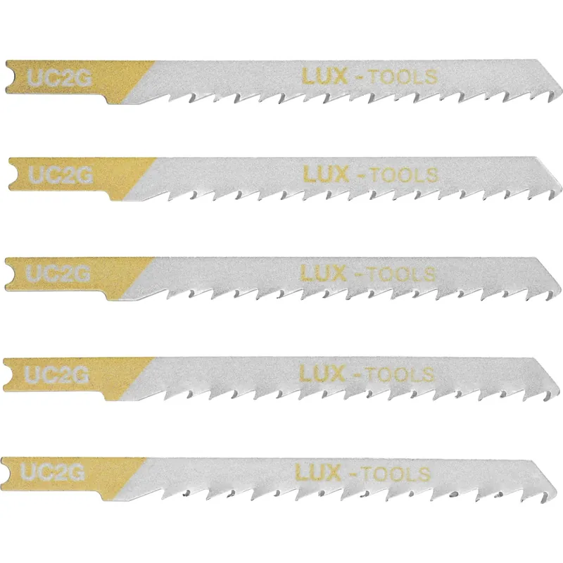 Laatste Versie Lame per seghetto alternativo LUX-TOOLS legno codolo a U 75 mm grezza passo dent