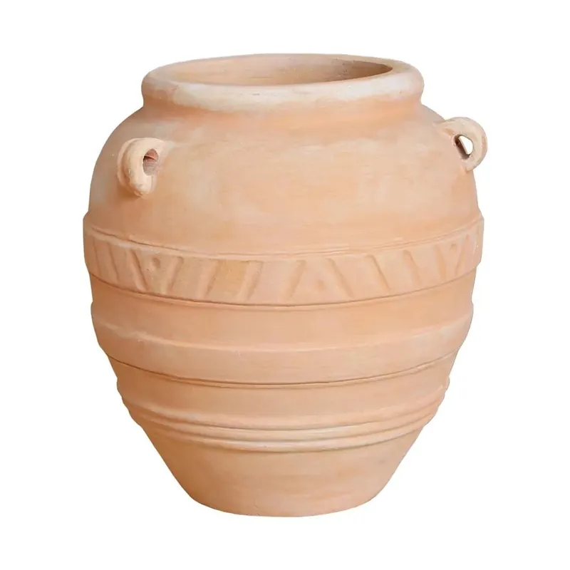 Uitverkoop Orcio in terracotta 27x27x29 cm