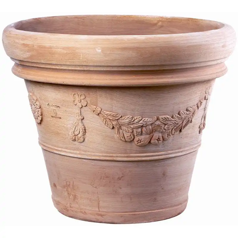 Nieuw Vaso per piante in terracotta doppio bordo festonato ø 50 cm