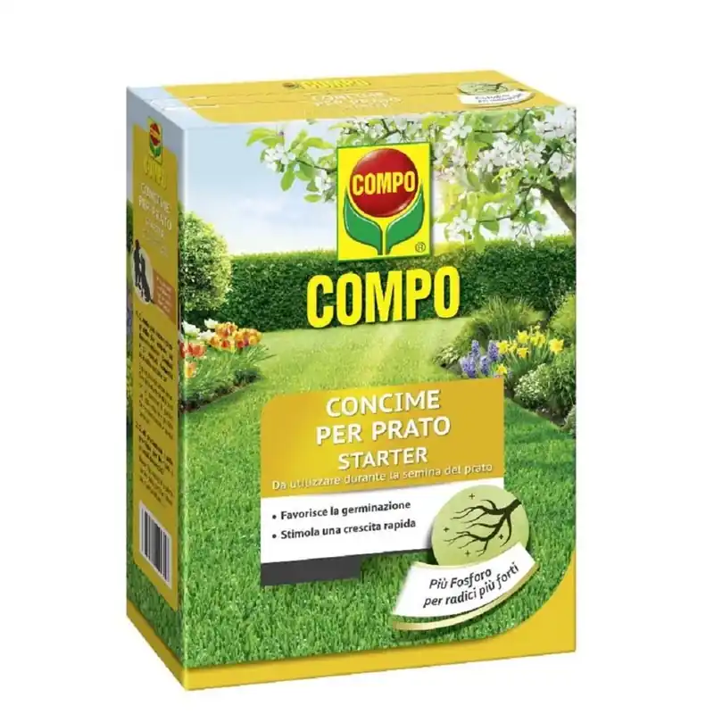 Beste Prijs Concime per la semina del prato Compo Starter 1,25 kg