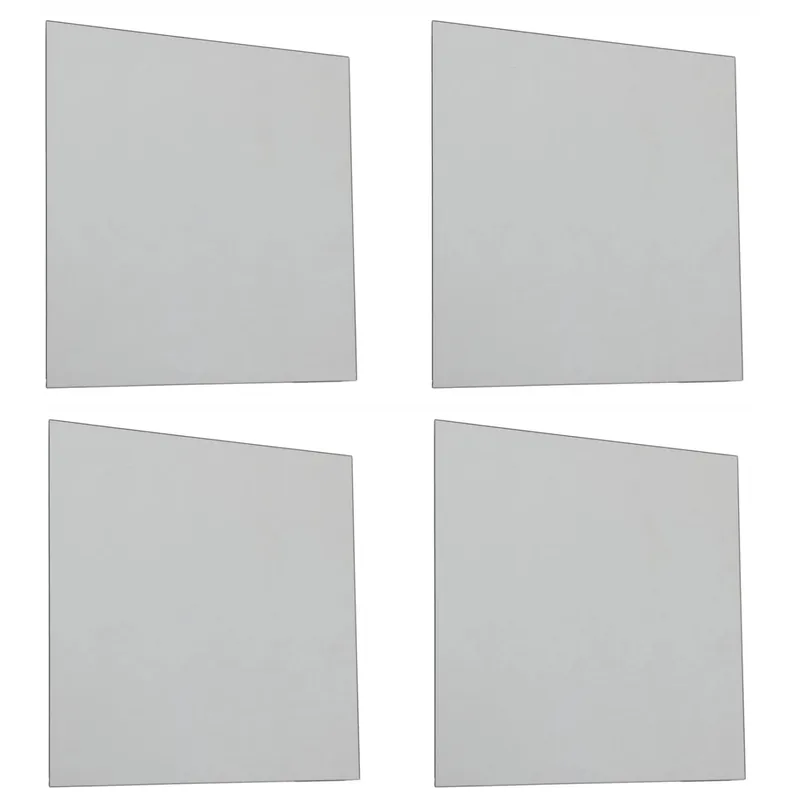 Gratis Retour Kit specchi a filo lucido Simply 30 cm x 30 cm 4 pz