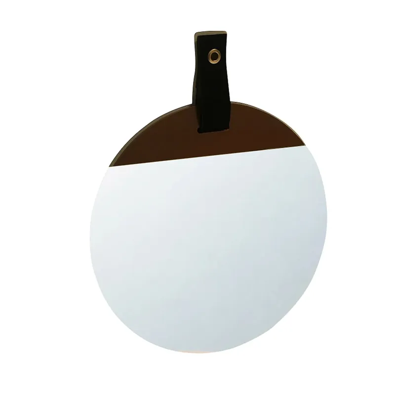 Specchio Marylin 30 cm marrone con laccio Beste Prijs