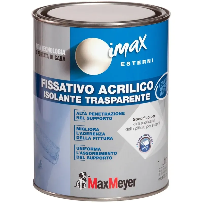 MaxMeyer fissativo Imax acrilico isolante all`acqua 1 l Tijdelijk Beschikbaar