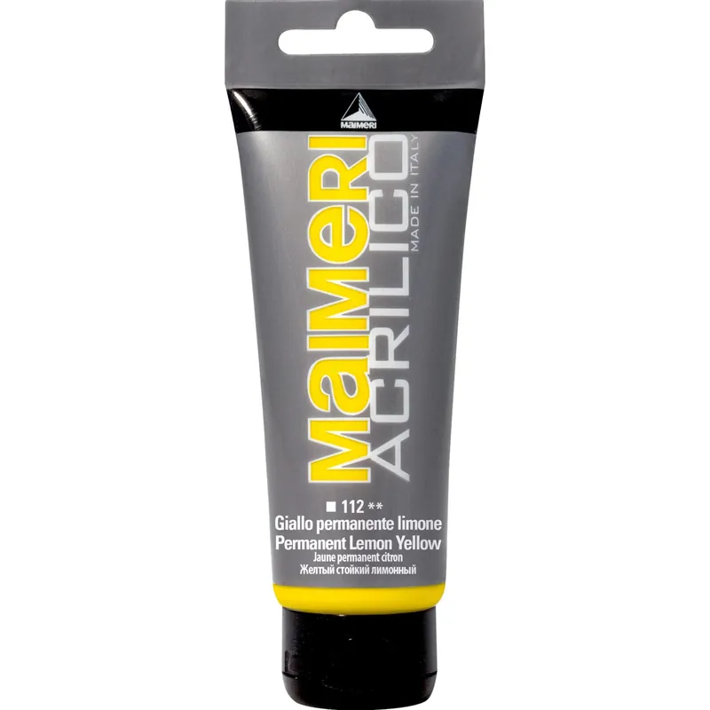 Acrilico giallo permanente limone 75 ml Meest Verkocht