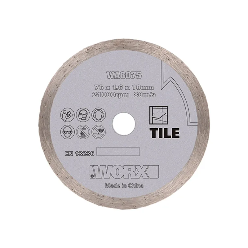 Disco da taglio Worx WA6075 diamantato per smerigliatrice WX801 Shop Nu