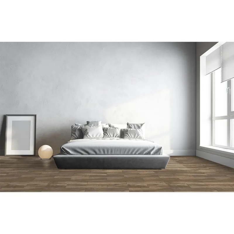Piastrella in gres porcellanato Castello noce 15,6x60,6 cm 1,33 m² Flitsaanbieding