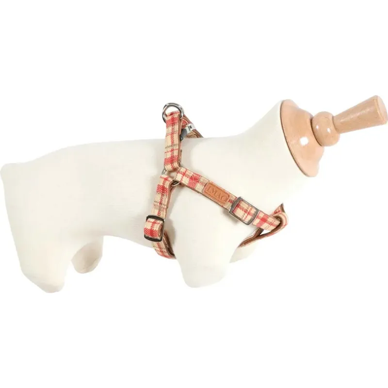 Betrouwbaar Pettorina regolabile per cani Scott 15 mm rosso