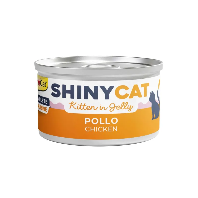 Rechtstreeks Van De Fabrikant Cibo umido per gattini ShinyCat Kitten in Soft Jelly 30% pollo70 g