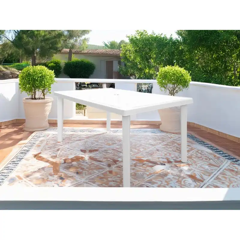 Snelle Levering Tavolo da giardino Grandsoleil Gruvyer in polipropilene 150x90 cm