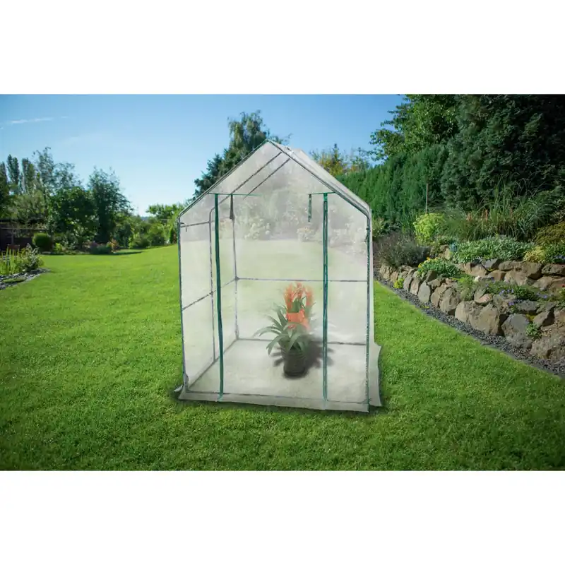 Serra da giardino a casetta H195x140x143 cm Premium
