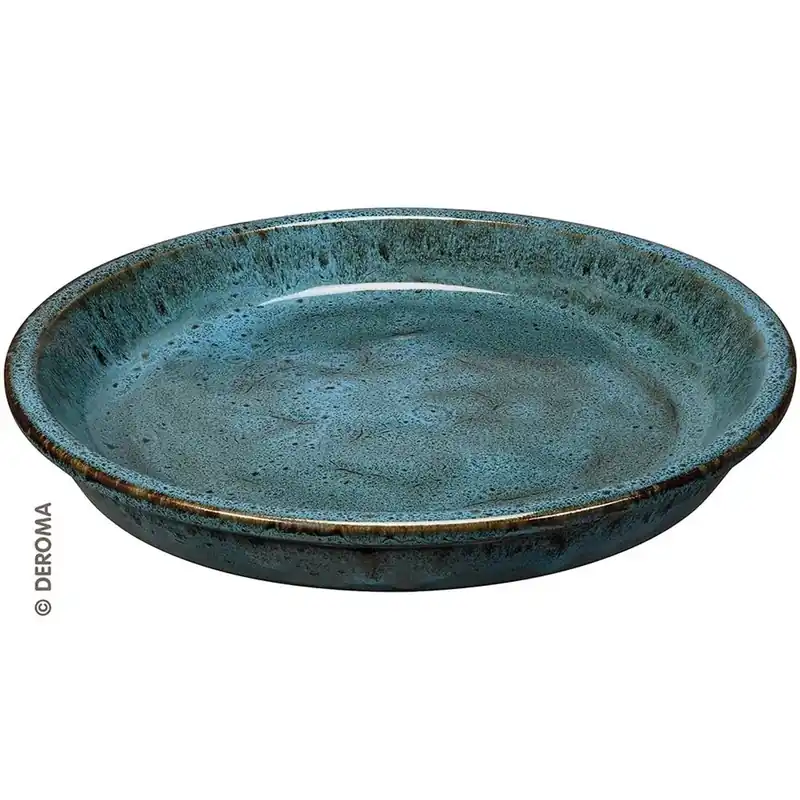 Sottovaso in terracotta smaltata Azulejos Deroma Ø 32 cm Hete Deal