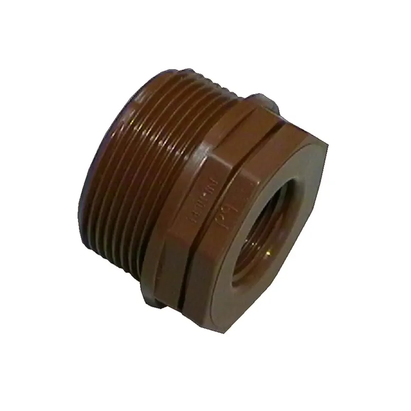 Populair Riduzione maschio-femmina in pp marrone 1"1/4x1"