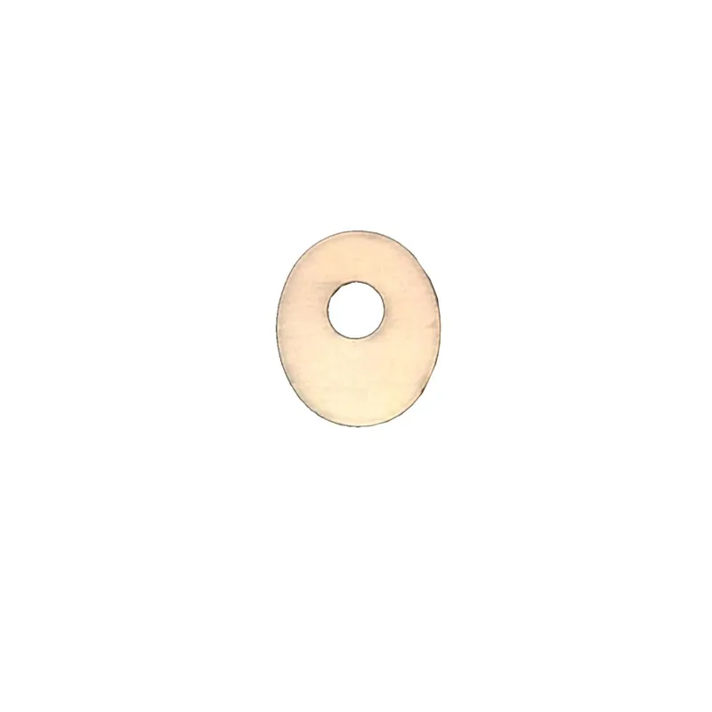 Numero 0 decorativo in legno 4 cm Flitsaanbieding