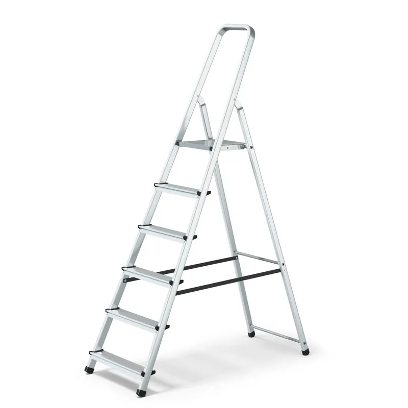 Bestel Nu Scala casalinga in alluminio 6 gradini p/max 125 kg