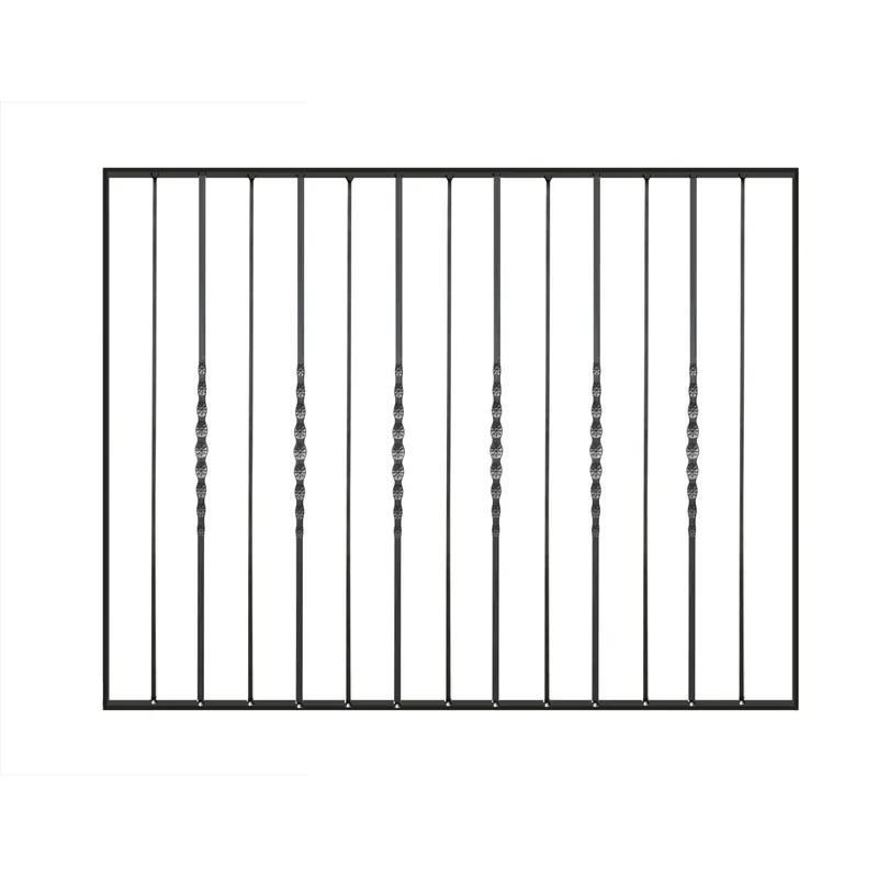 Pannello ornamentale per recinzione modulare H1012 x 1500 mm in ferro zincato Meest Verkocht