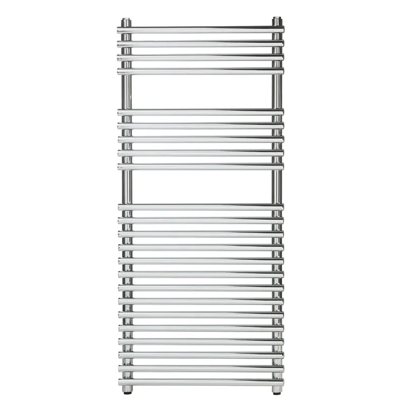 Termoarredo di design in acciaio cromato L 50 x H 165 cm Shop Nu