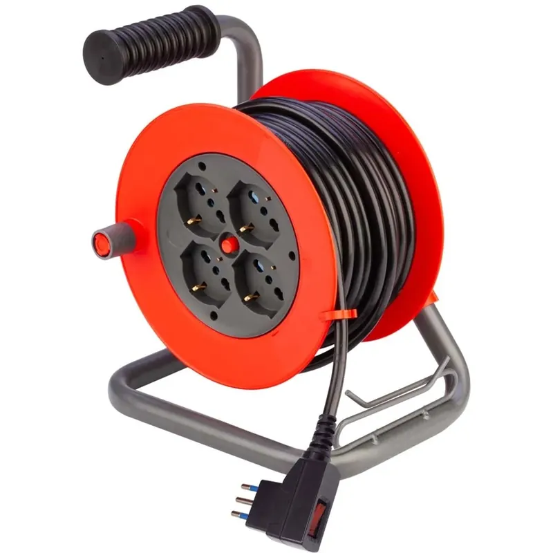 Populair Avvolgicavo Mini H05VV-F 3x1 mm² 230 V con disgiuntore termico 10 m