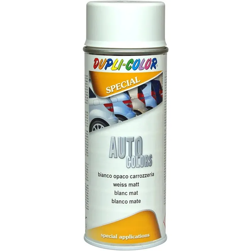Vernice Spray auto colors carrozzeria 400 ml bianco opaco Favoriet