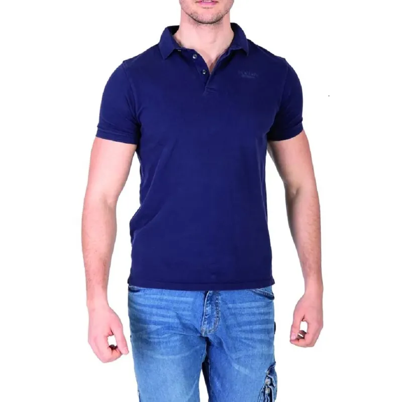 Polo RICA LEWIS Polage Vintage blu tg. XXL Betaalbaar