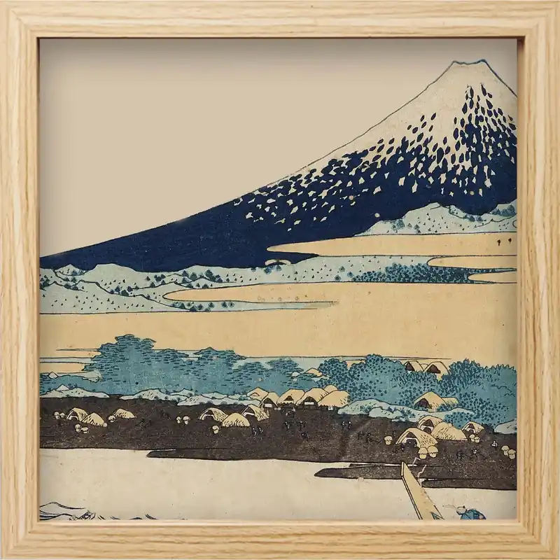 Stampa Incorniciata Hokusai Fuji Betaalbaar