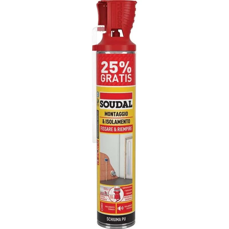 Schiuma poliuretanica Genius Gun 750 ml Direct Verzonden