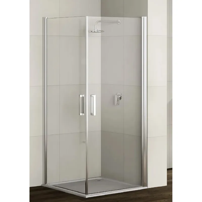 Hoge Kwaliteit Lato sx per box angolare doccia Real 87,5/89 cm argento