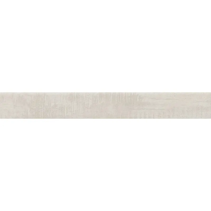 Battiscopa Trame in gres porcellanato ghiaccio 7 cm x 60 cm Koopje