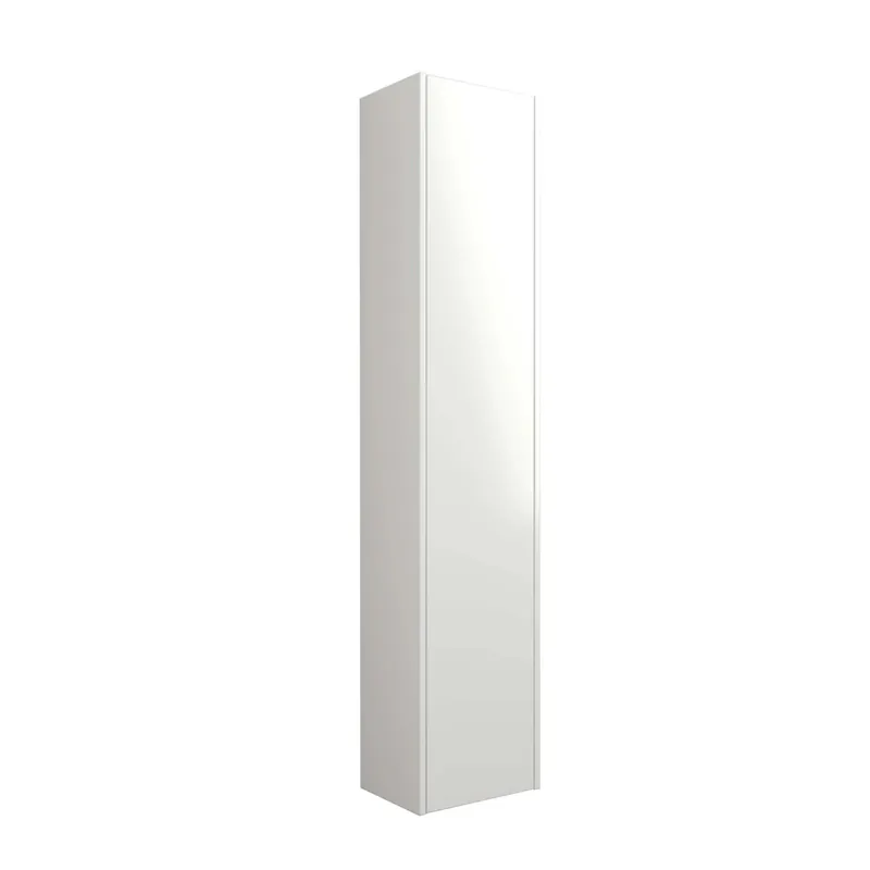 Shop Nu Mobile bagno colonna sospesa Mind 34x162x25 cm bianco lucido