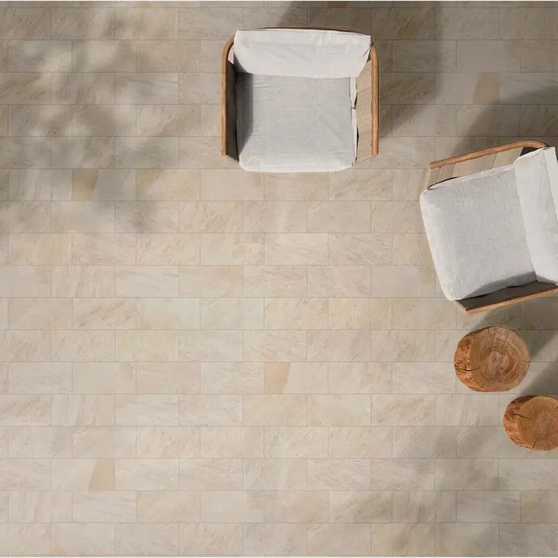 Seizoensaanbieding Piastrella in gres porcellanato Ea-Pavement Mineral beige 20x40,4 cm 1,46 m²