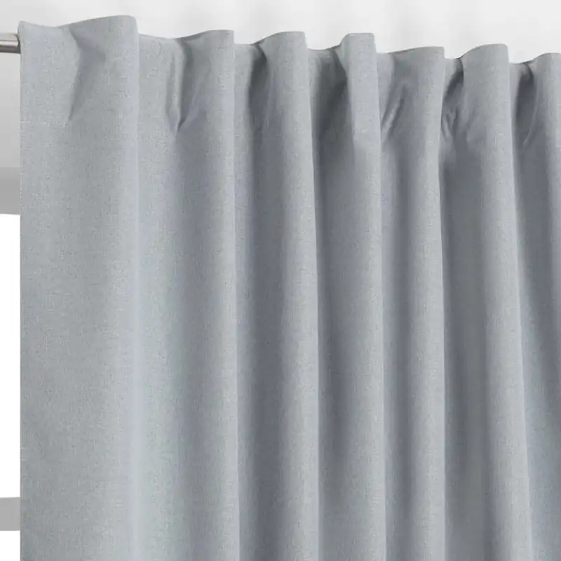 Tenda oscurante Warren con arricciatura e passanti nascosti 140x280 cm grigio Beste Prijs
