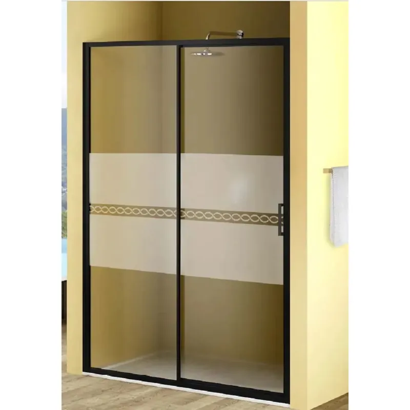 Direct Verzonden Porta scorrevole doccia 1 anta Bild L126/132xH190 cm bianco decoro 2